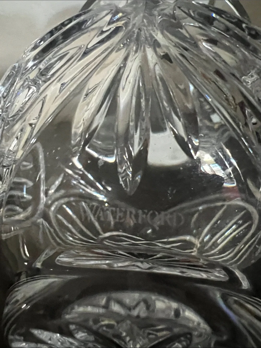 Waterford Clear Cut Crystal Vase - Elegant Home Accent